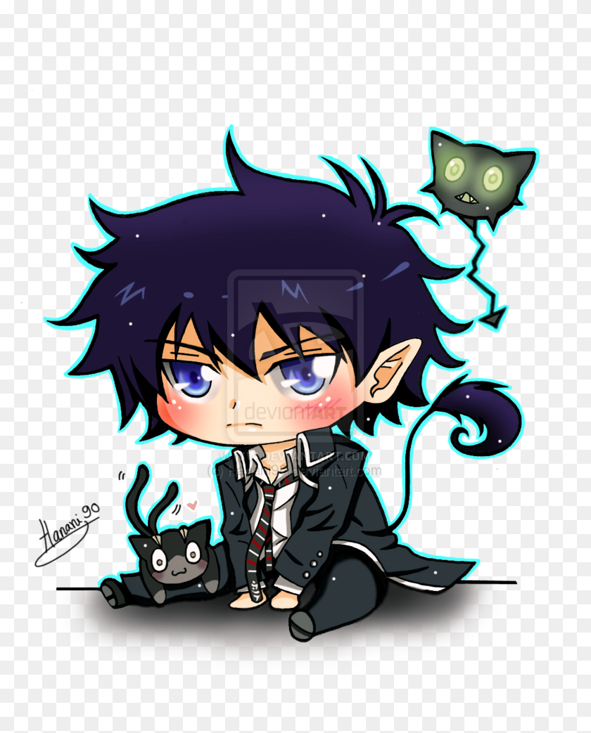Find hd Okumura Rin By Hanani90-d3dwwfv - Okumura Rin Chibi, HD Png Downloa...