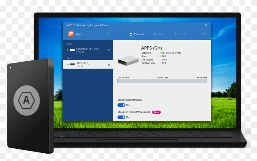 Paragon linux file systems for window. Парагон софтваре. apple file system (apfs). apfs for windows by paragon software. paragon hfs+.