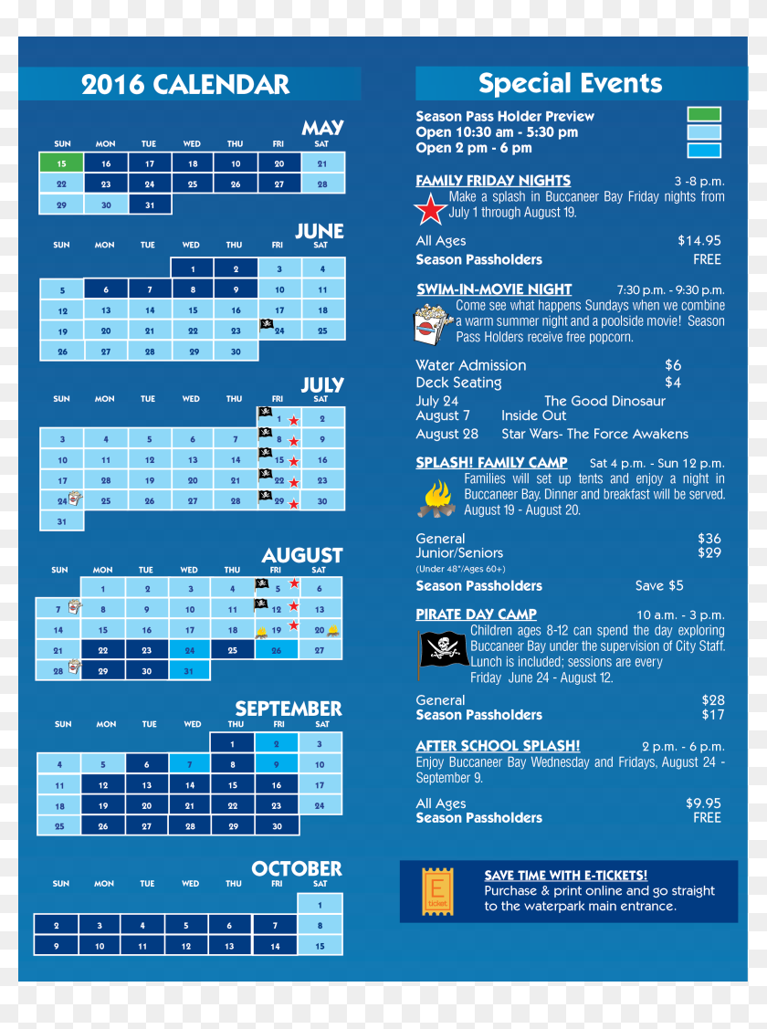 calendar-2016-06-11-splash-la-mirada-calendar-2017-hd-png-download