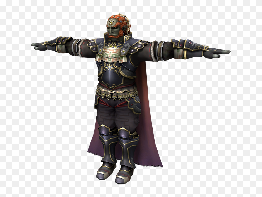 Ganondorf Smash 4 Png - Ganondorf T Pose Png, Transparent Png, png image, 7...