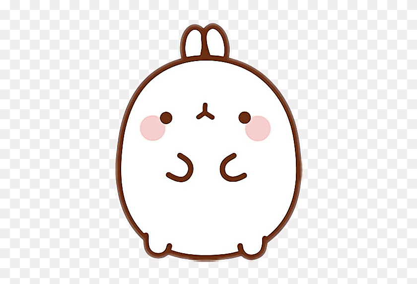 Molang Sticker - Molang Gif Transparent, HD Png Download - 388x492 ...