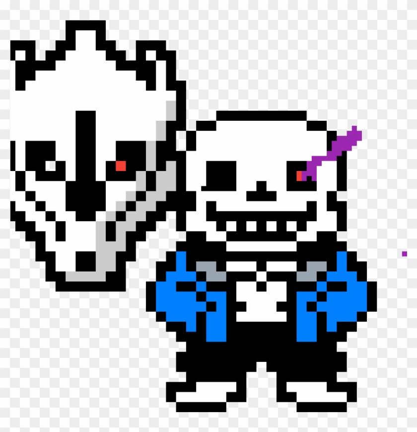 Fighting Sans, gaster blaster, sans fight, undertale, HD phone