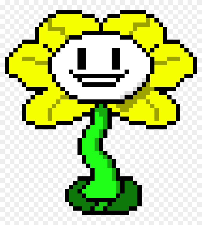 Flowey Undertale Flowey Colored Sprite Hd Png Download 5100x50 Pinpng