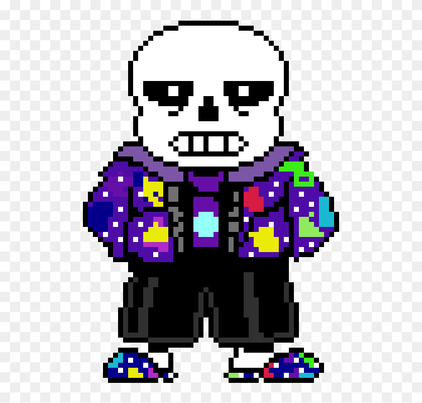 Sans Sprite V2 - Pixel Art, HD Png Download - 910x1170 (#6344348