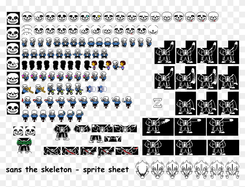 Sans Face Sprite Png Undertale Sans All Sprites Transparent Png 1280x929 6344319 Pinpng - undertale gaster door sprite roblox