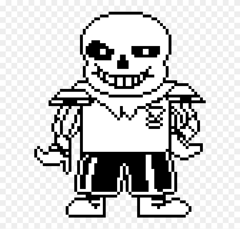 Sans 8 Bit Sprite , Png Download - Sans Undertale Pixel Art, Transparent  Png - 631x731 PNG 