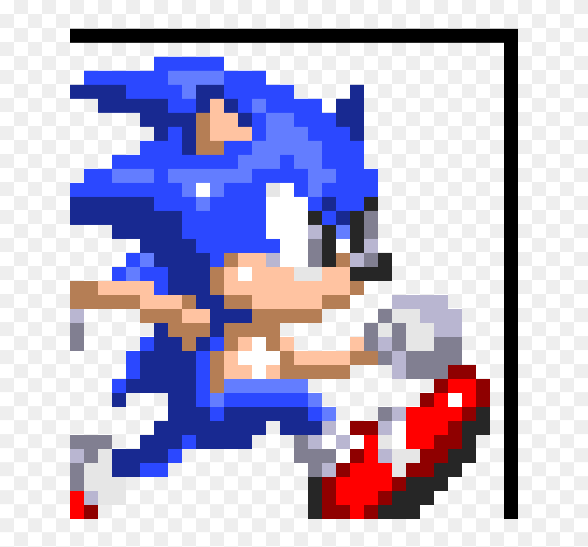 Posted By Dr0sik At - Sonic Animation Sprite Sheet, HD Png