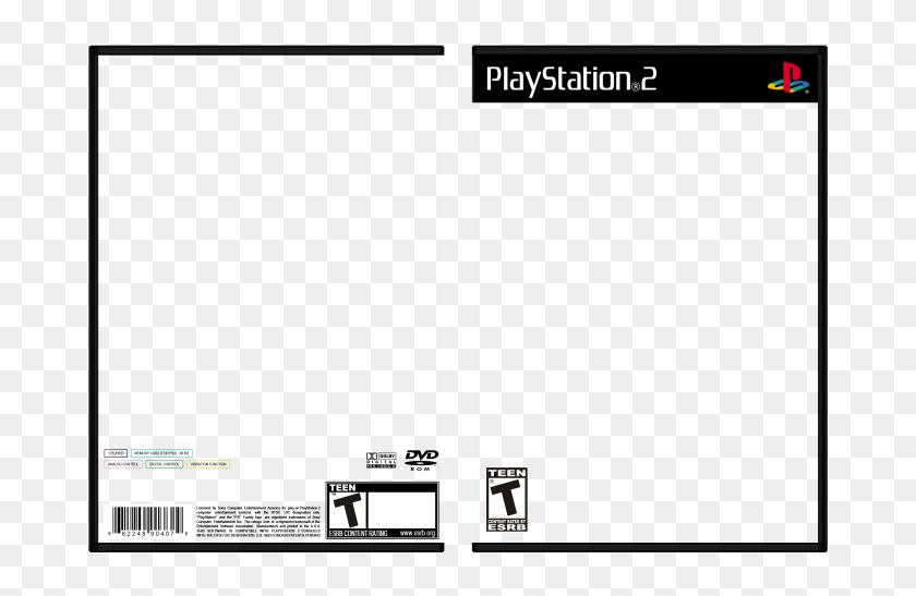 Ps2 Game Cover Template