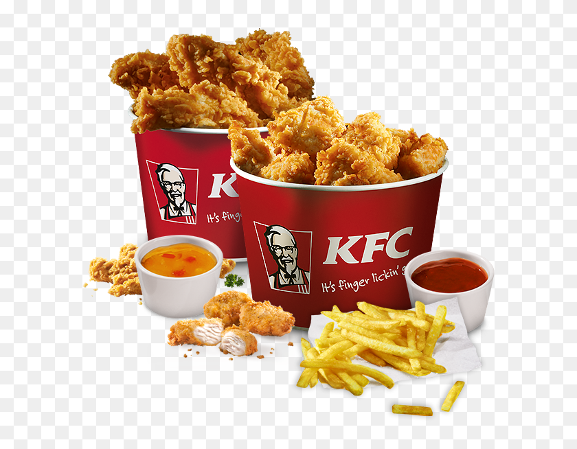 Double Filet Bucket Bei Kfc Kfc, HD Png Download 712x634 (6464022