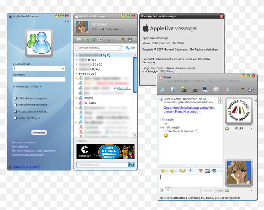 Find hd Apple Live Messenger - Msn Messenger Msn Plus, HD Png Download.is f...