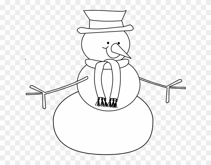 Snowman Black And White Carson Dellosa Snowman Clipart - Snowman ...