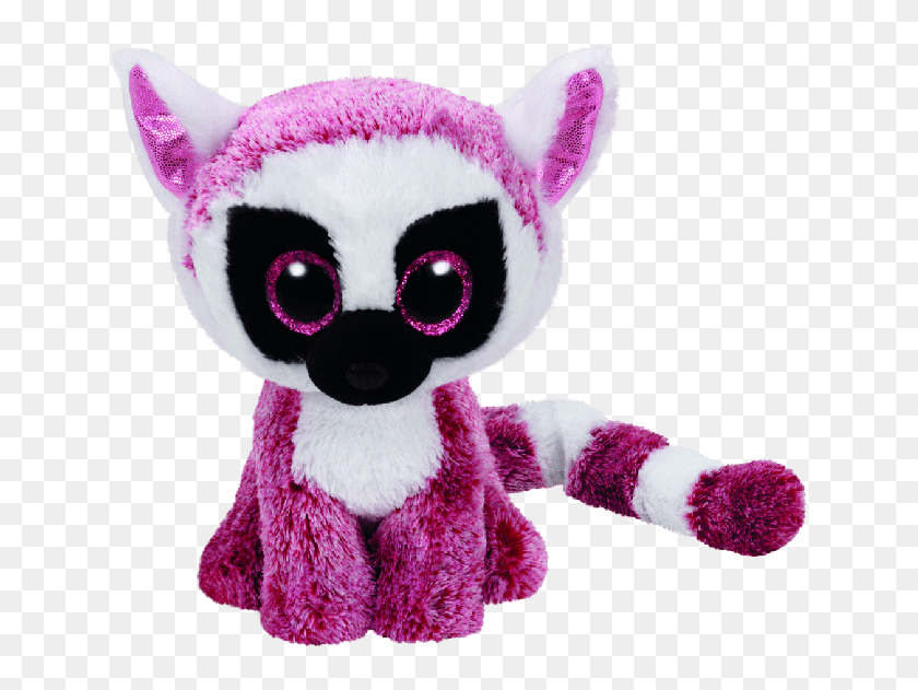 Leeann The Pink Lemur Ty Beanie Boos Leeann HD Png Download 638x551 6516809 PinPng