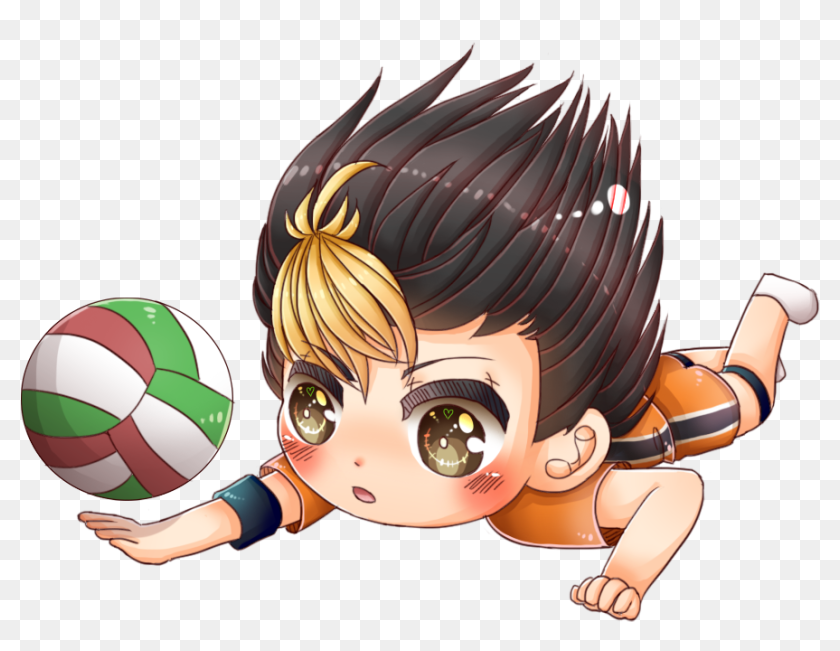 Free: Chibi Anime Haikyu!!, haikyuu transparent background PNG clipart 