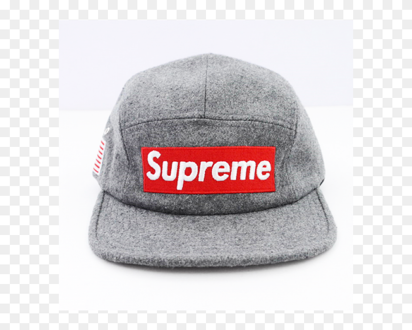supreme cap grey