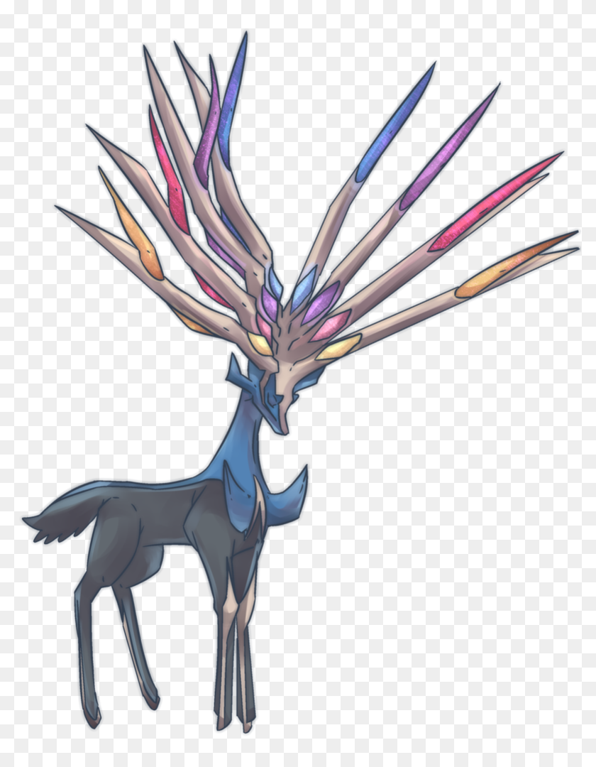 76  Pokemon Coloring Pages Xerneas  Latest Free