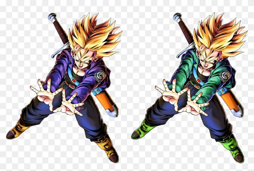 Future Trunks Sword Long Hair By Db Own Universe Arts-d3mzy91