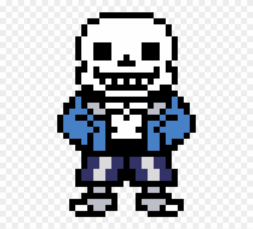 Sans - Exe - Custom Sans Sprite Pixel Art Maker - Free Transparent