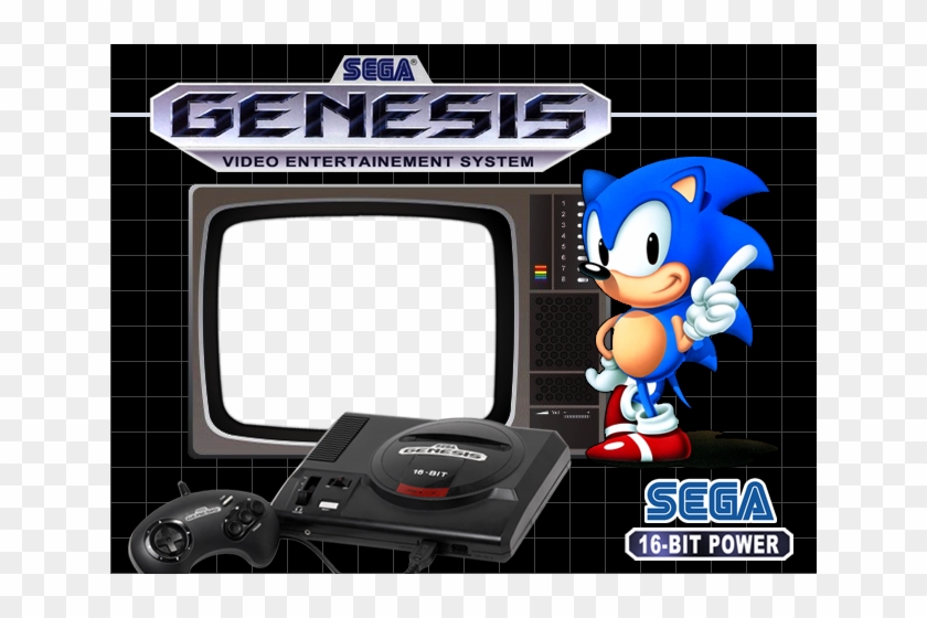 Layout Sega Genesis Hardcade Default Theme - Sonic Long Lost Brother, HD Pn...
