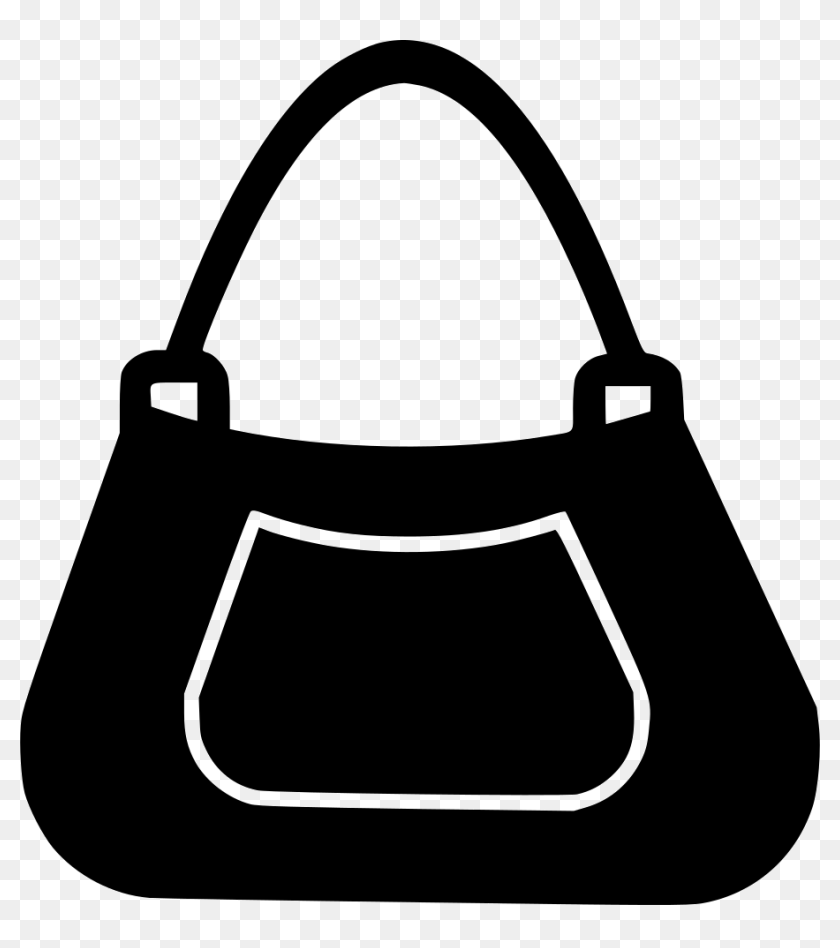 Ladies Hand Bag Accessory Style - Ladies Bag Icon Png, Transparent Png ...