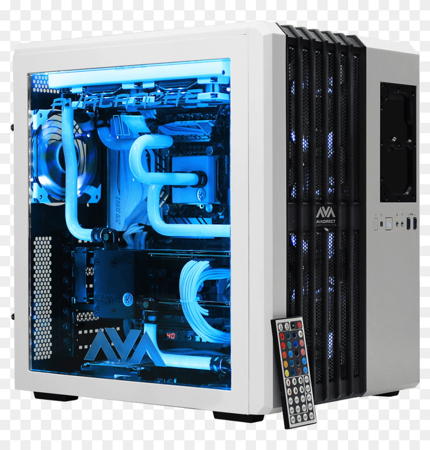Computer System Cooling Parts Gaming Computer Water Cooled, HD Png