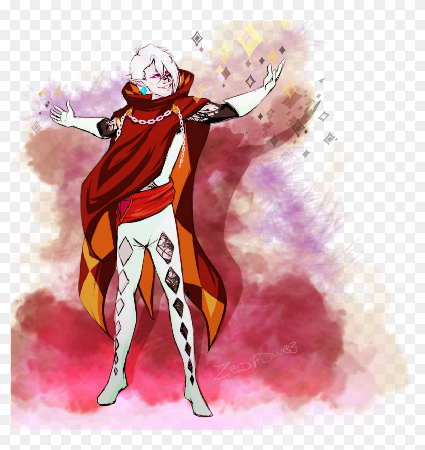 Ghirahim Was Like Weirdest Zelda Villain Ever - Illustration, HD Png