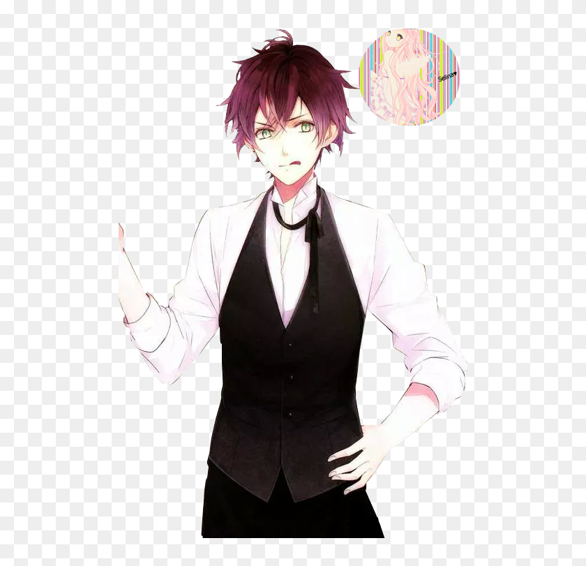 Diabolik Lovers Ayato Png, Transparent Png, png image, 500x738.