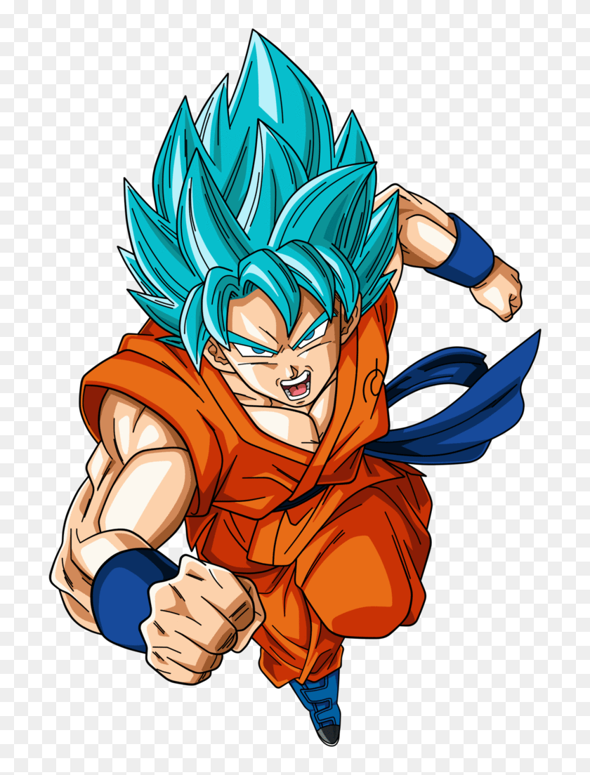 Son Goku Ssj Blue, HD Png Download - 702x1024 (#6761282) - PinPng