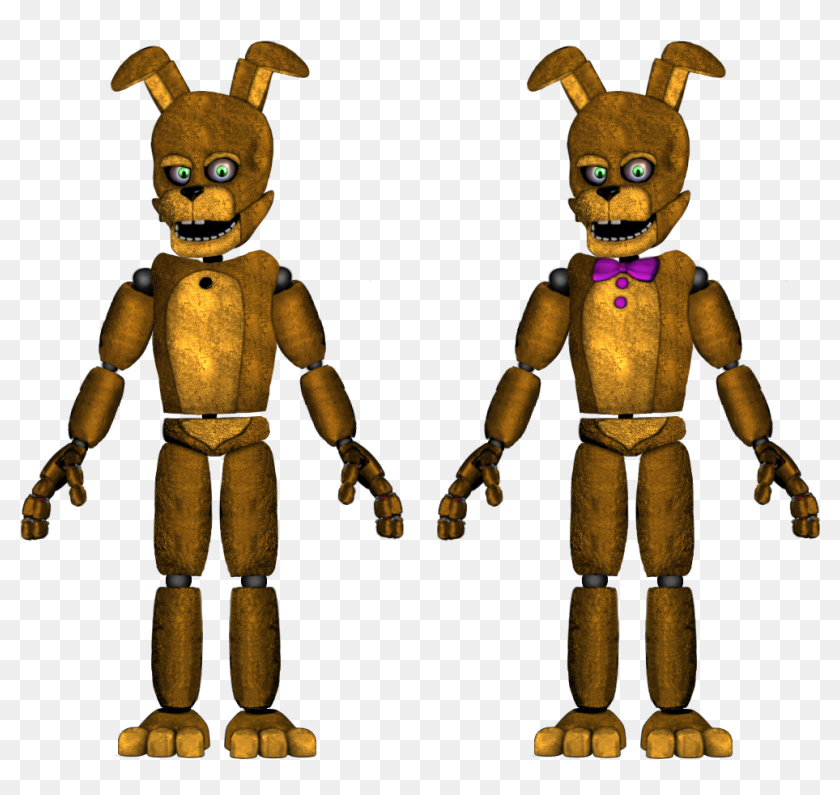 Find hd Unwithered Salvage Springtrap - Fnaf Fixed Scraptrap, HD Png Downlo...