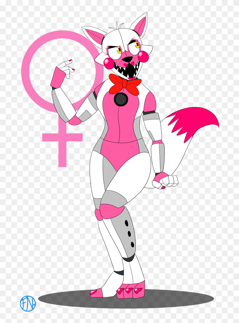 Adventure Funtime Foxy By Fnafnations - Adventure Lolbit Transparent PNG -  768x1041 - Free Download on NicePNG