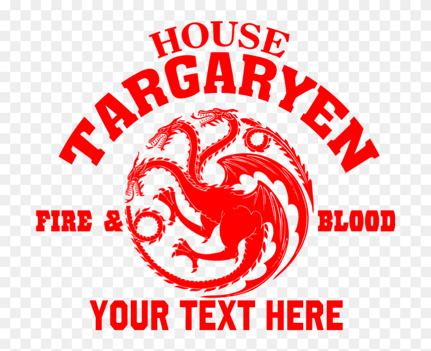 House Targaryen Png Image - Targaryen Game Of Thrones Logo