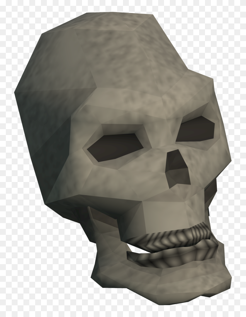The Runescape Wiki Skull Rs3, HD Png Download 744x1000 (6890691