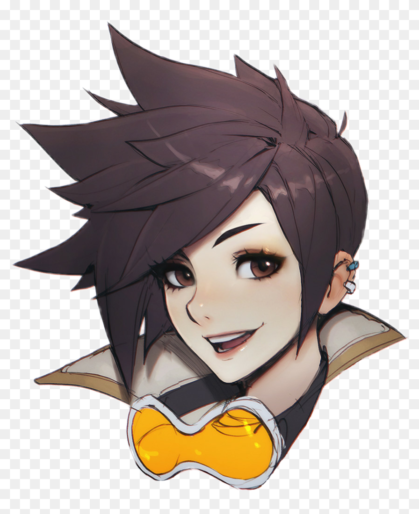 Overwatch Tracer Fire Art Transparent PNG - 800x1014 - Free