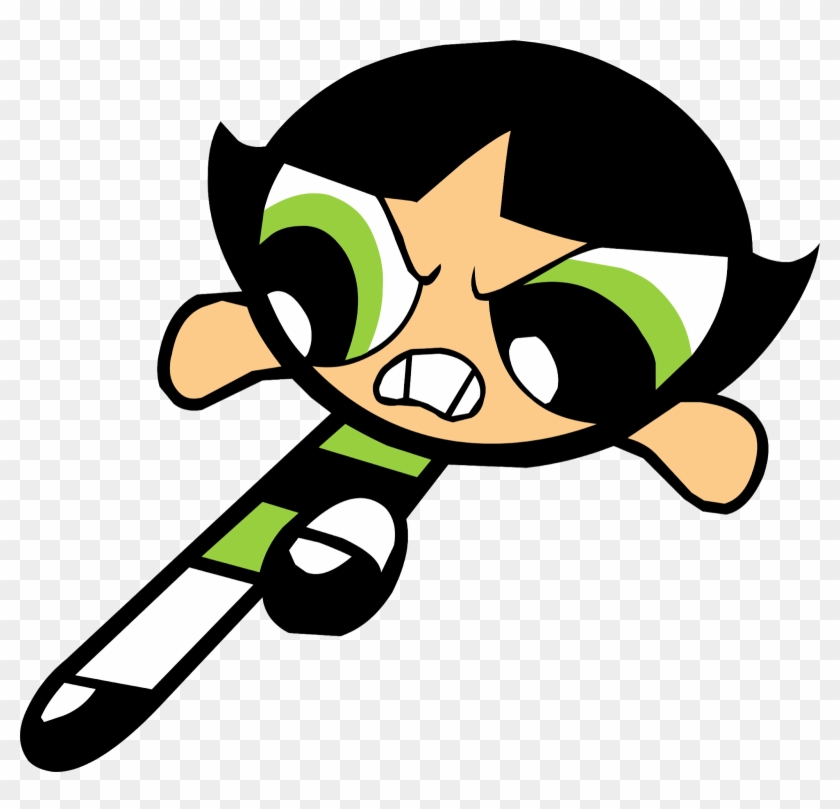 Powerpuff Girls Blossom Cartoon Powerpuff Girls Buttercup Fighting Hd Png Download 1600x1465 Pinpng