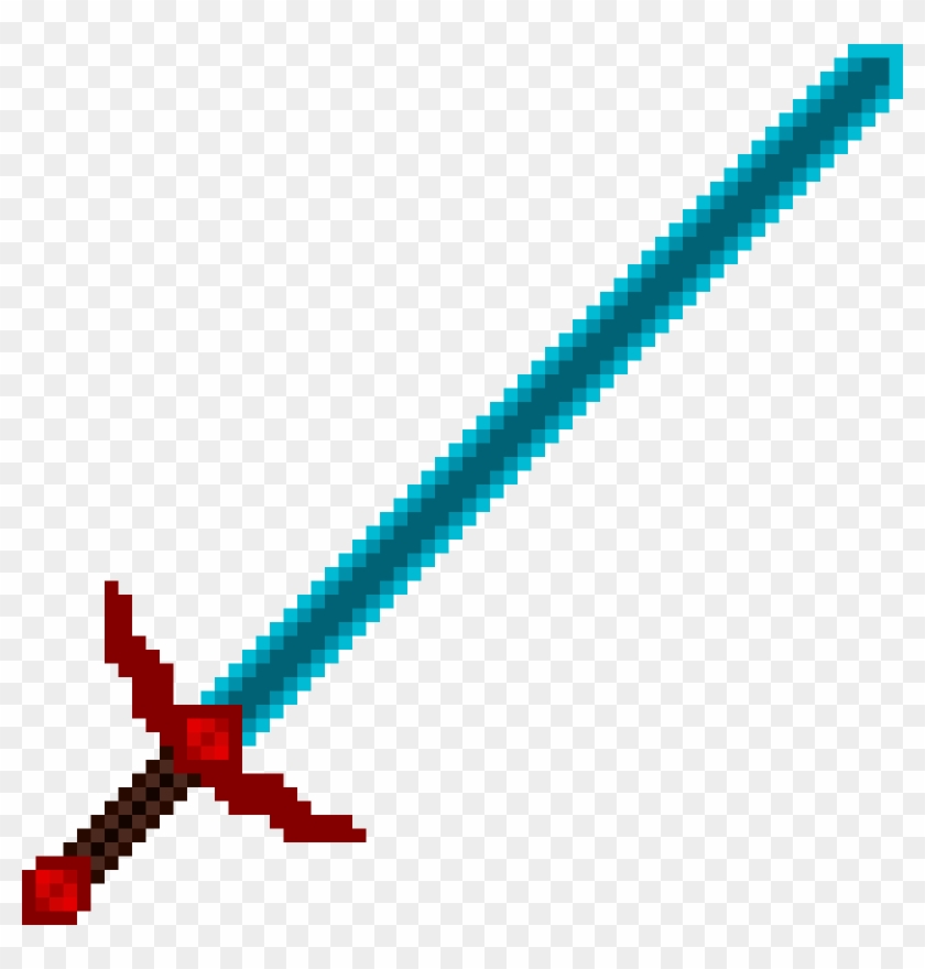 Diamond Sword Minecraft Texture Pack Sword Hd Png Download 1152x1152 Pinpng