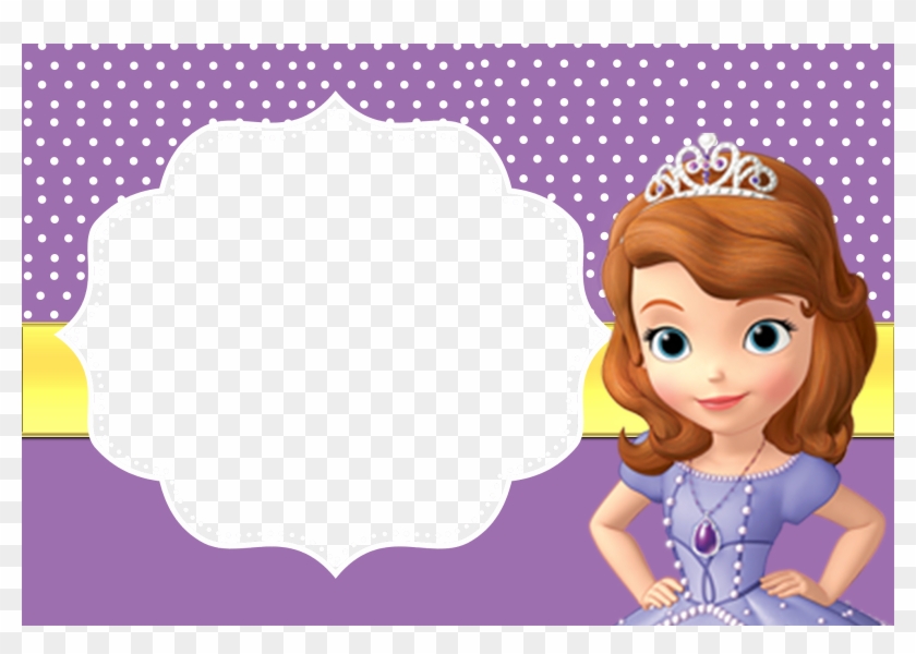 Fondo Princesa Sofia Png Sofia The First Blank Invitation