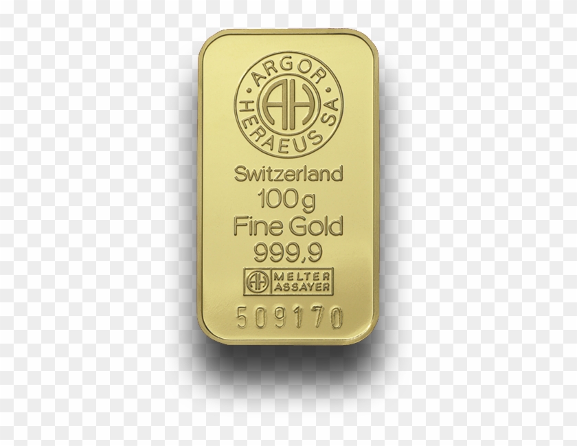 Argor Goldbar 100 G - Argor Heraeus, HD Png Download - 640x640 (#709078 ...