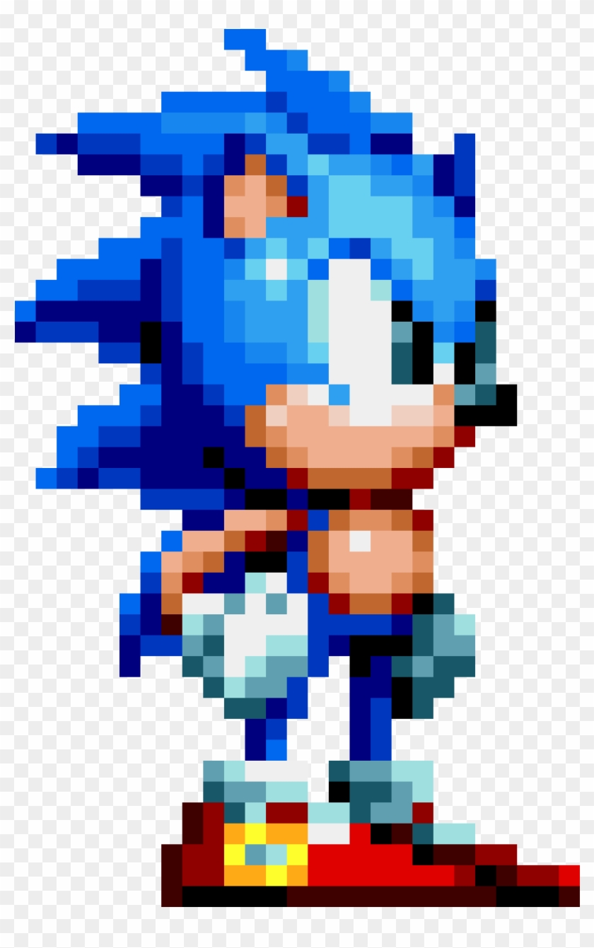 Posted By Dr0sik At - Sonic Animation Sprite Sheet, HD Png