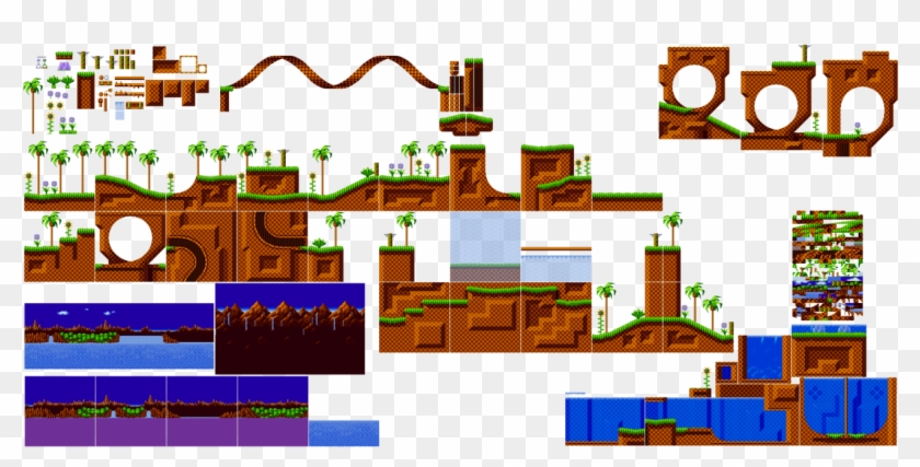 Green Hill Zone PNG and Green Hill Zone Transparent Clipart Free