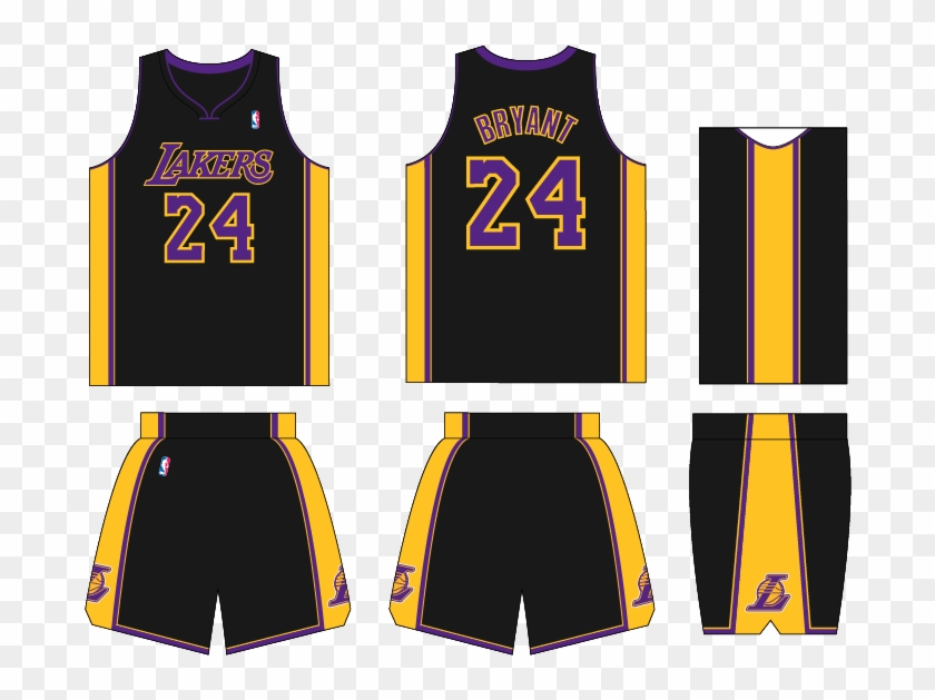 lakers jersey layout