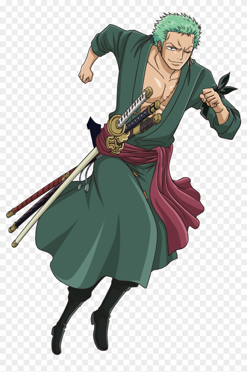 Monkey D Luffy Png Picture - Zoro One Piece Color Manga, Transparent Png ,  Transparent Png Image