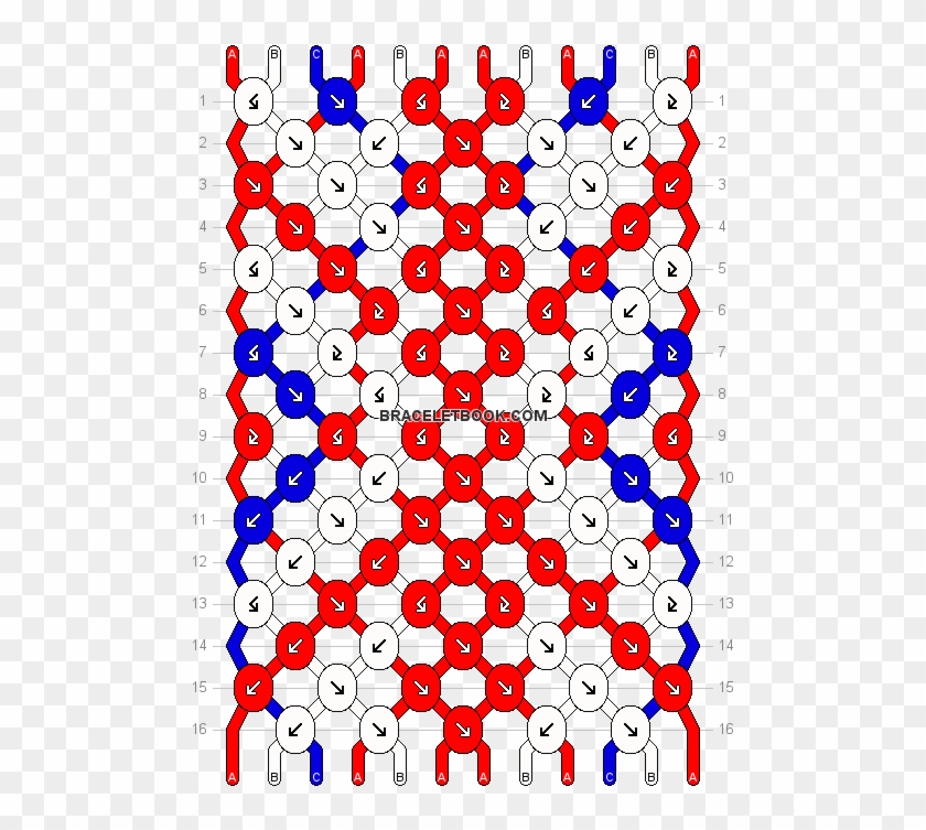 Normal Friendship Bracelet Pattern Png Confederate Normal Friendship Bracelet Pattern Png