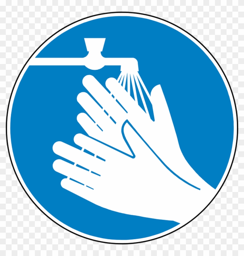 Wash Hands Symbol Wash Hands Clean Blue Free Vector Hand Washing HD 