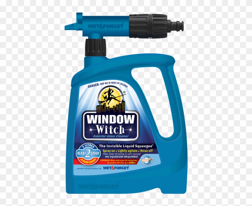 Window Witch Window Cleaner Wet And HD Png Download 602x620