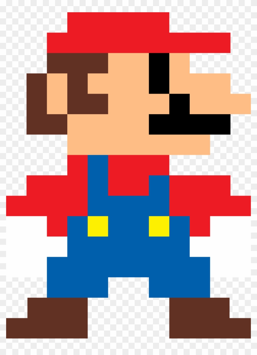 Find hd High Resolution Recreation Of The 8-bit Mario - Mario Bros 8 Bits.....
