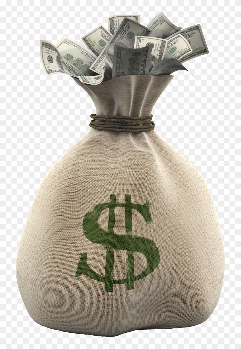 Download Money Bag Png - Louis Vuitton And Money Full Size Gucci