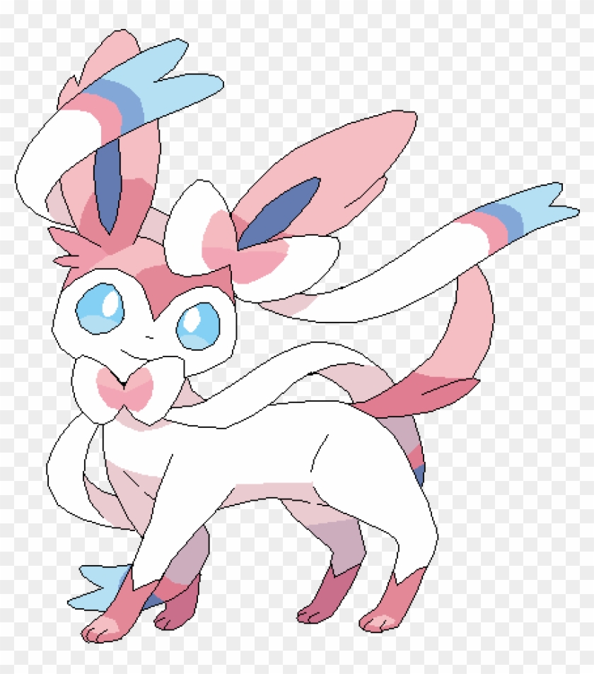 Sylveon - Eevee Evolution Sylveon, HD Png Download - 1000x1000 (#87882) -  PinPng