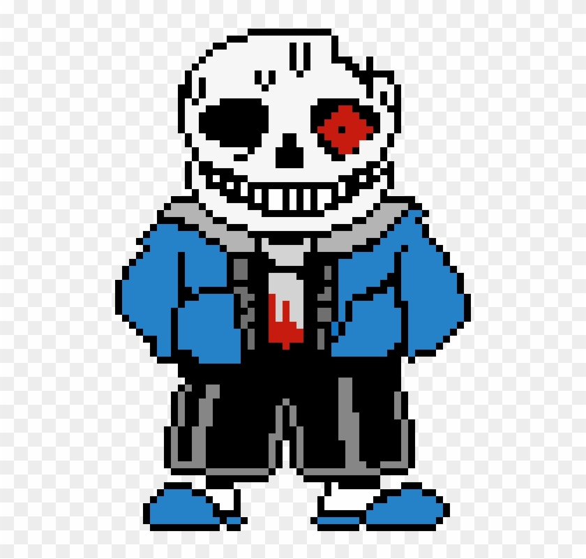 Pixilart - horror sans by g-sans