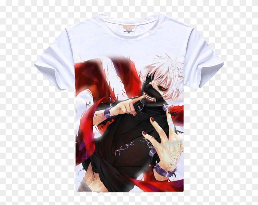 Tokyo Ghoul Kaneki Ghoul T Shirt Mangas Animes Masculinas - roblox ghoul shirt