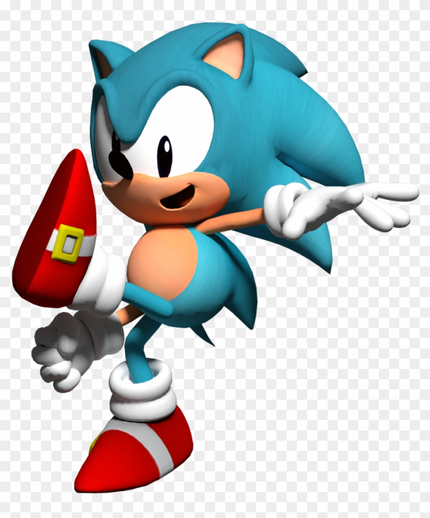 Another 25th Anniversary Classic Sonic Render by JaysonJeanChannel