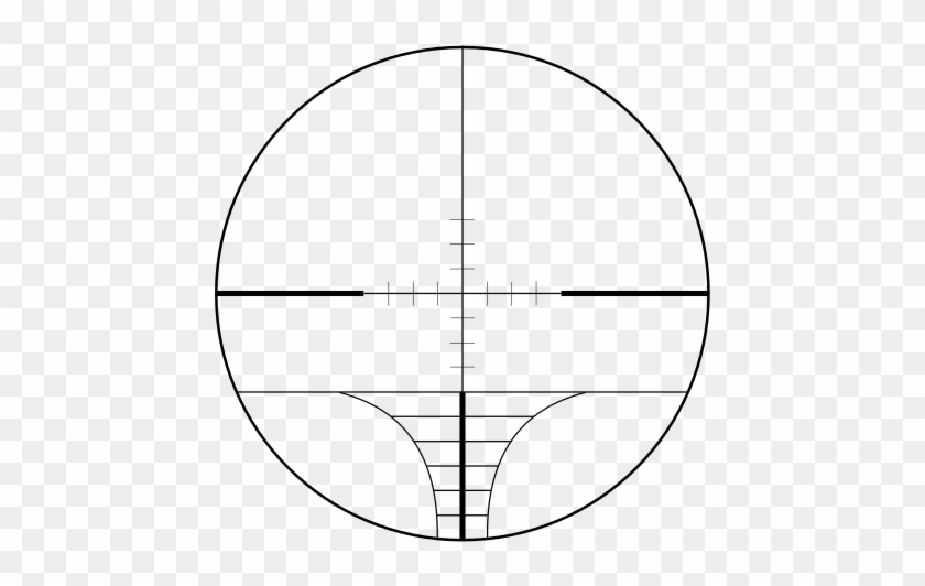 Rangefinder Reticle 08a - Circle, HD Png Download, png image, 640x480.
